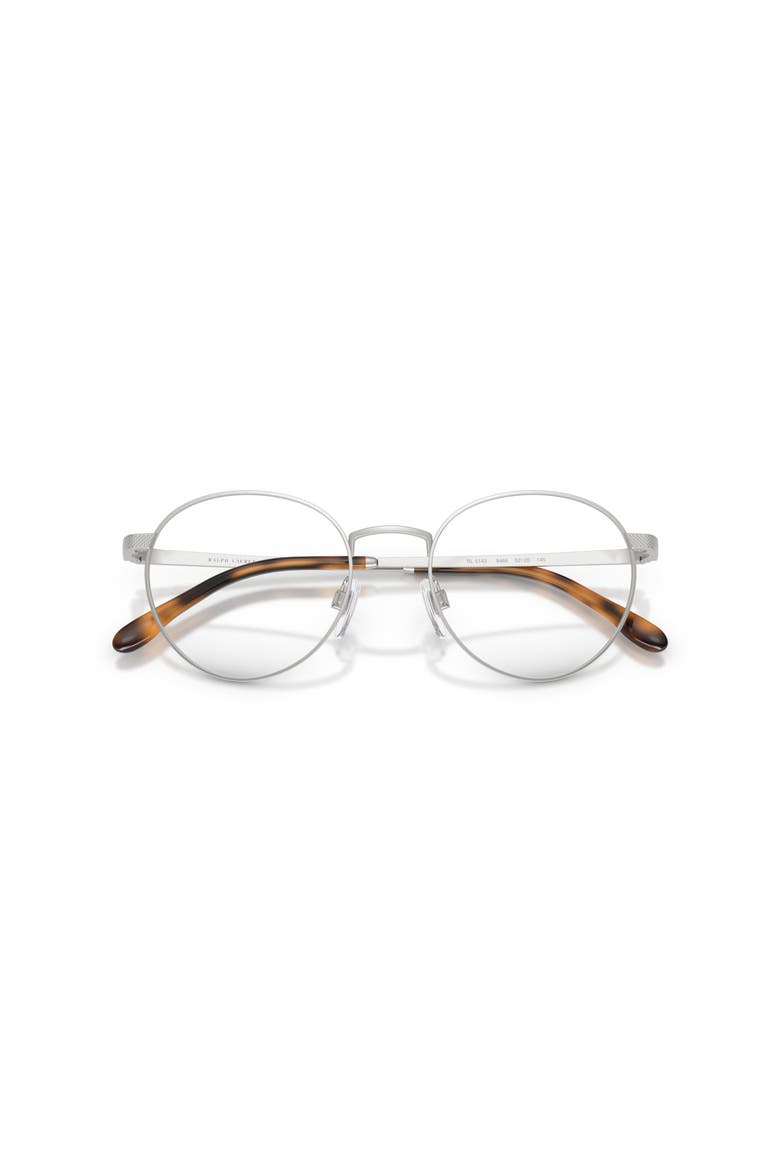 50mm Round optical glasses, Alternate, color, Transparent