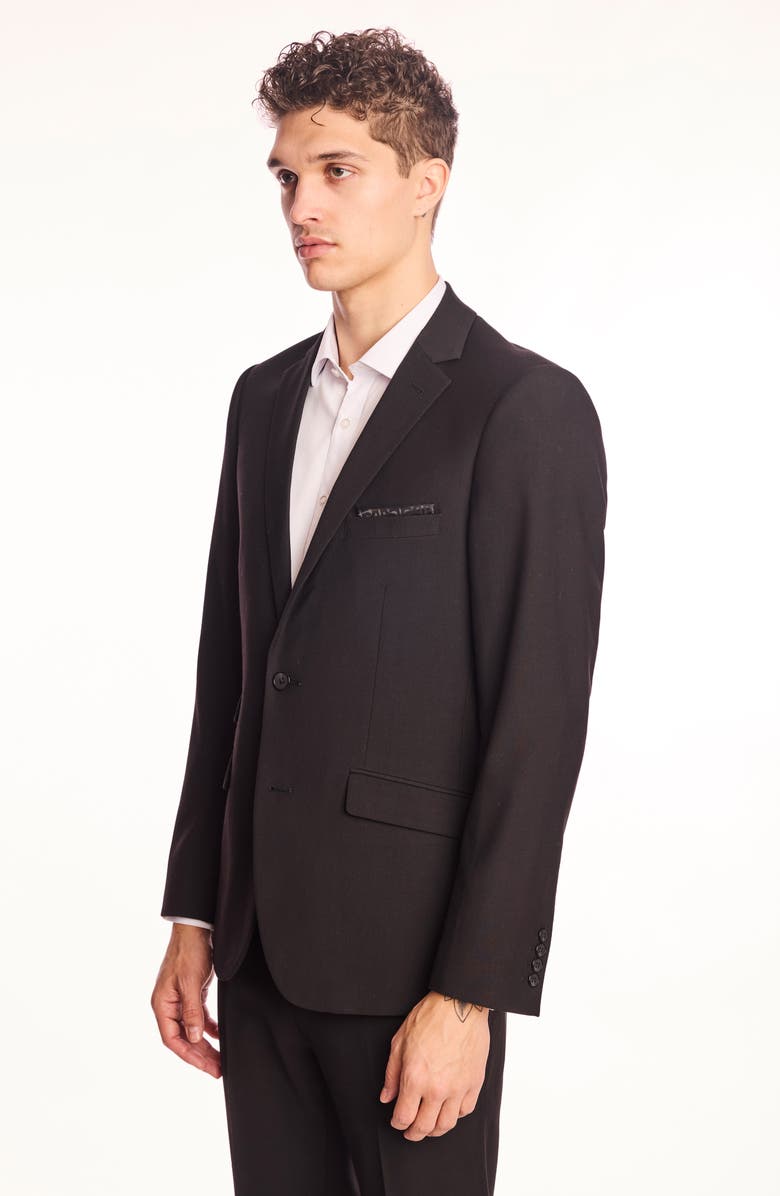 PAISLEY & GRAY Dover Slim Fit Blazer, Alternate, color, Black Twill