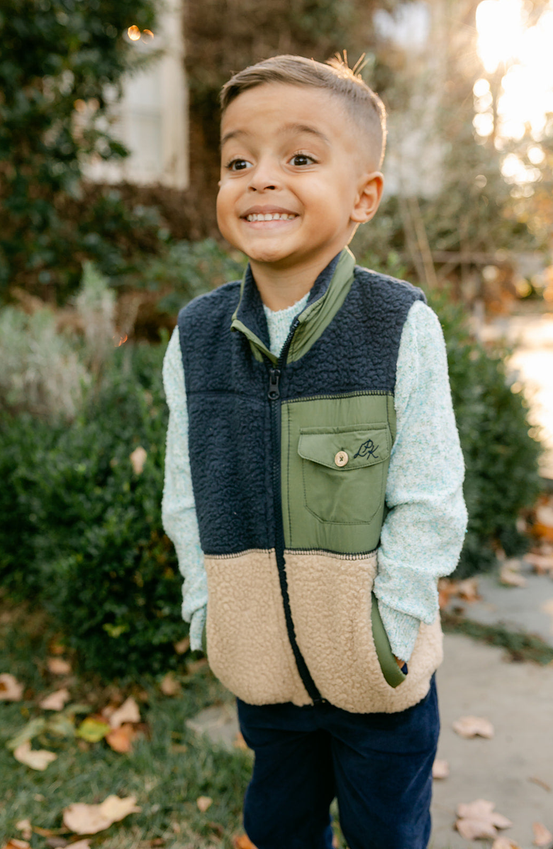 Little Paper Kids Wallace Sweater, Alternate, color, Light Blue