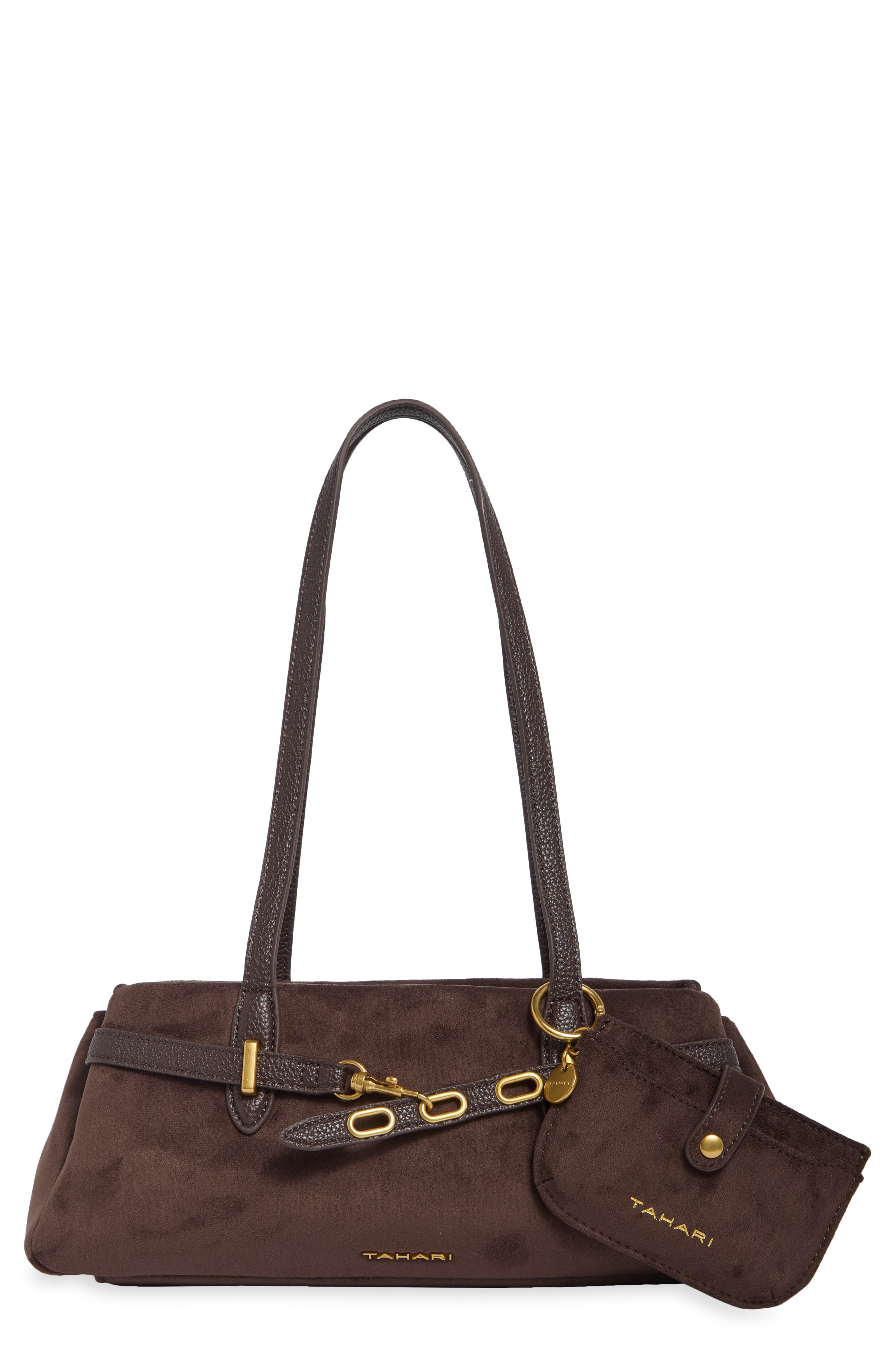 Kensey Faux Suede Satchel