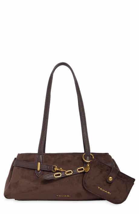 Kensey Faux Suede Satchel