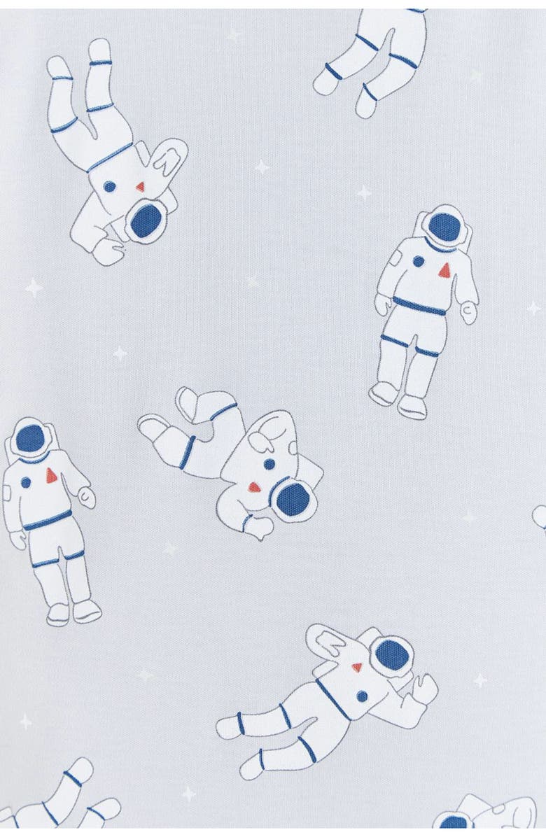 Babycottons Premium Peruvian Pima Cotton Cosmos Glow One-Piece Snug Pajamas For Infant, Alternate, color, 