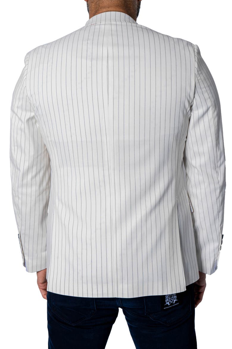 Stripe Sport Coat, Alternate, color, WHITE