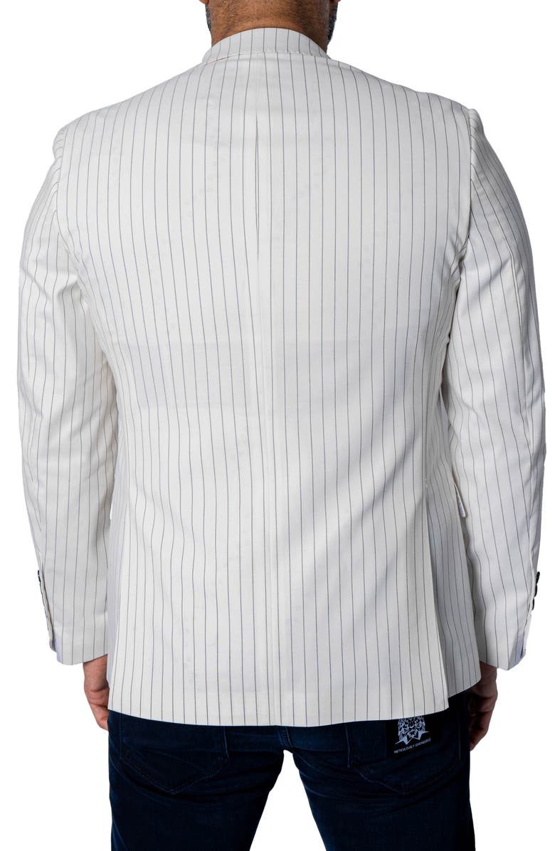 Maceoo Stripe Sport Coat, Alternate, color, White
