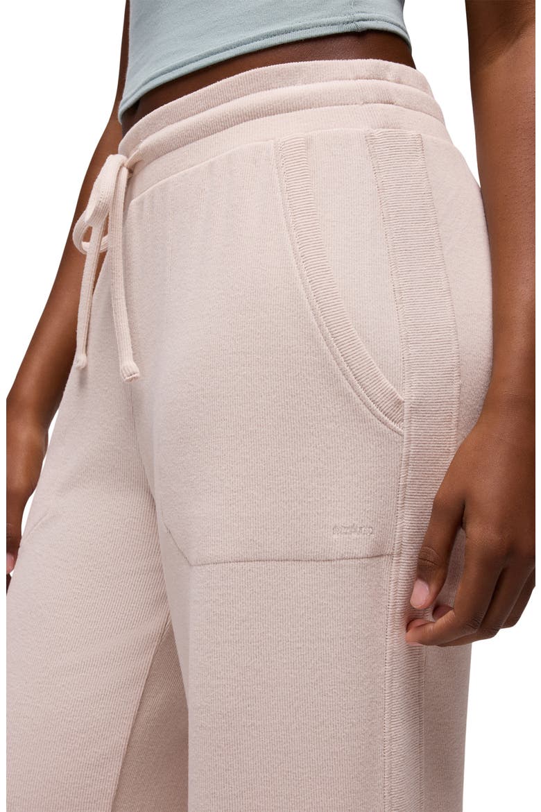 Willow West Wide Leg Drawstring Pants, Alternate, color, ALMOND