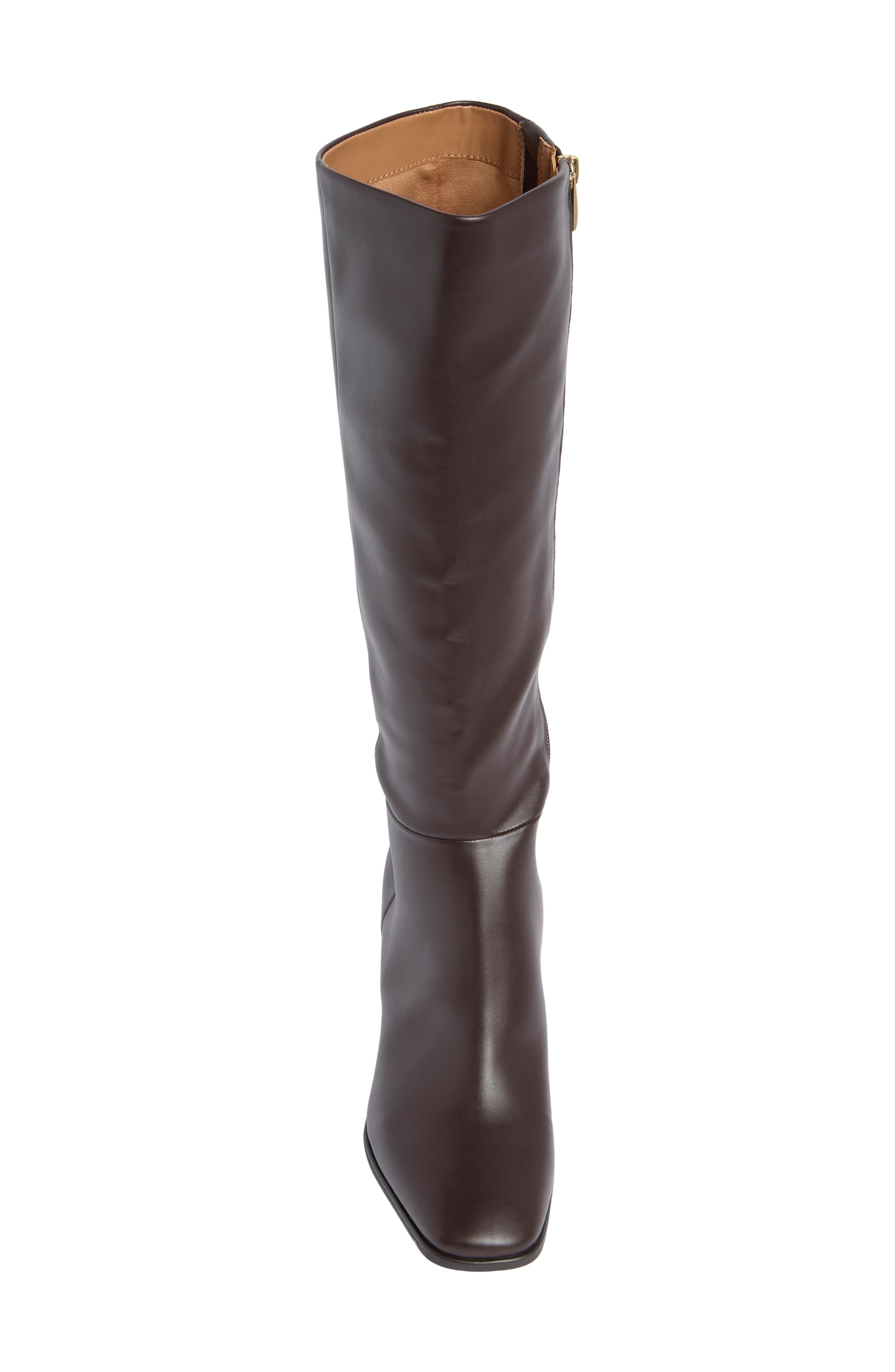 Neena Tall Boot, Alternate, color, BROWN CAFFE
