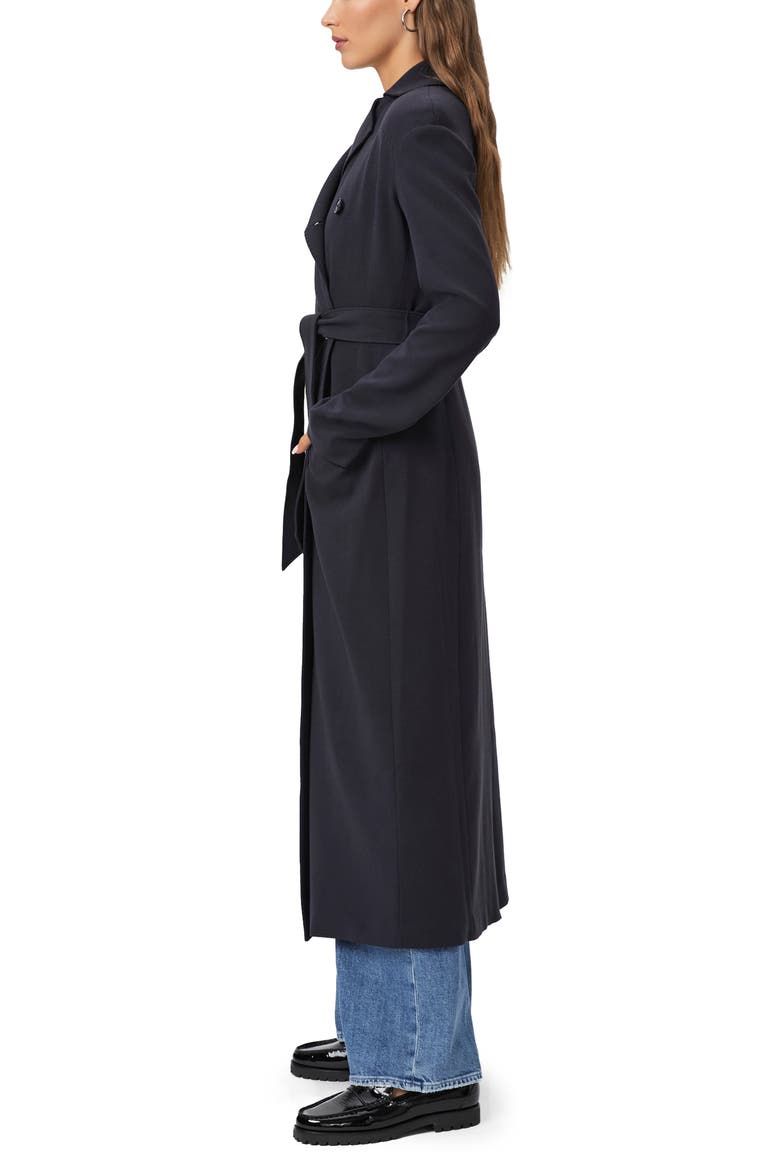 Rouen Trench Coat, Alternate, color, NAVY