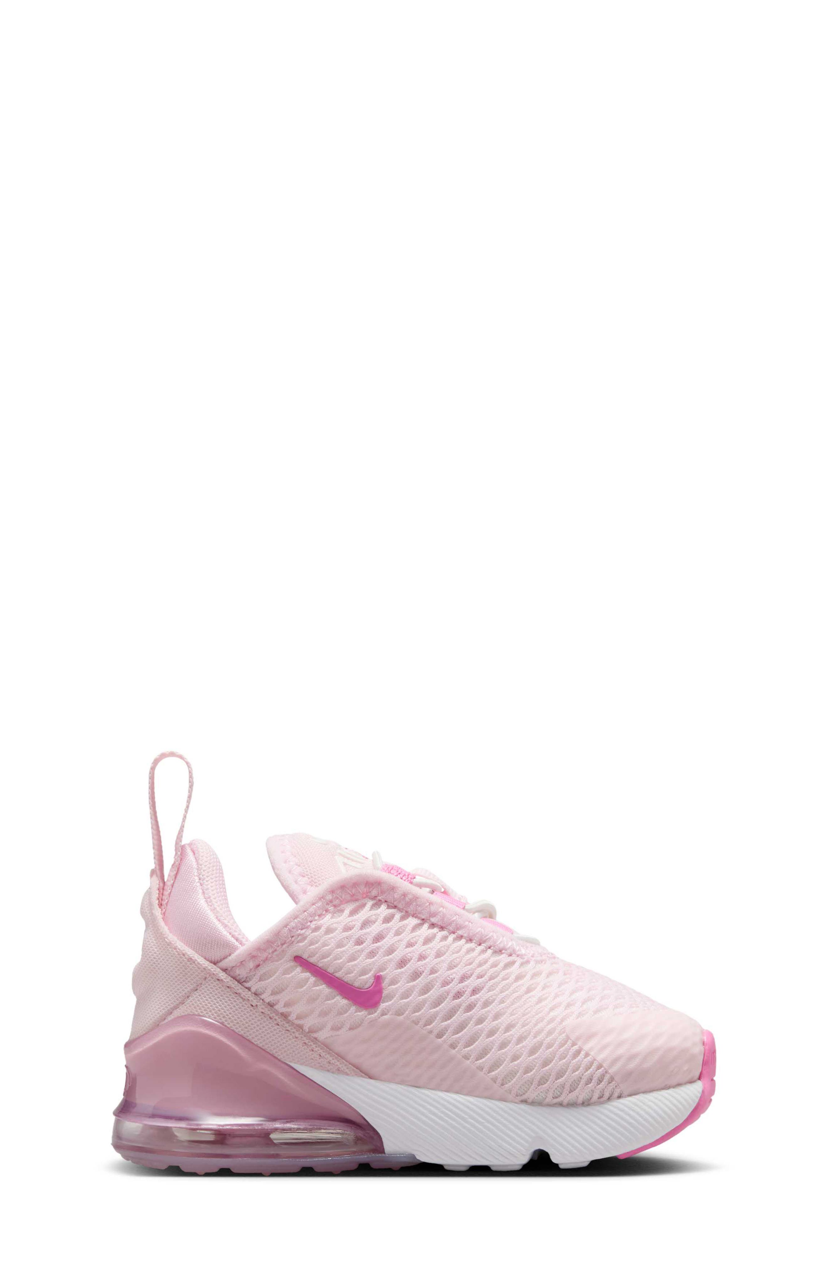 Nike Air Max 270 Sneaker, Alternate, color, Pink/ White/ Platinum Violet