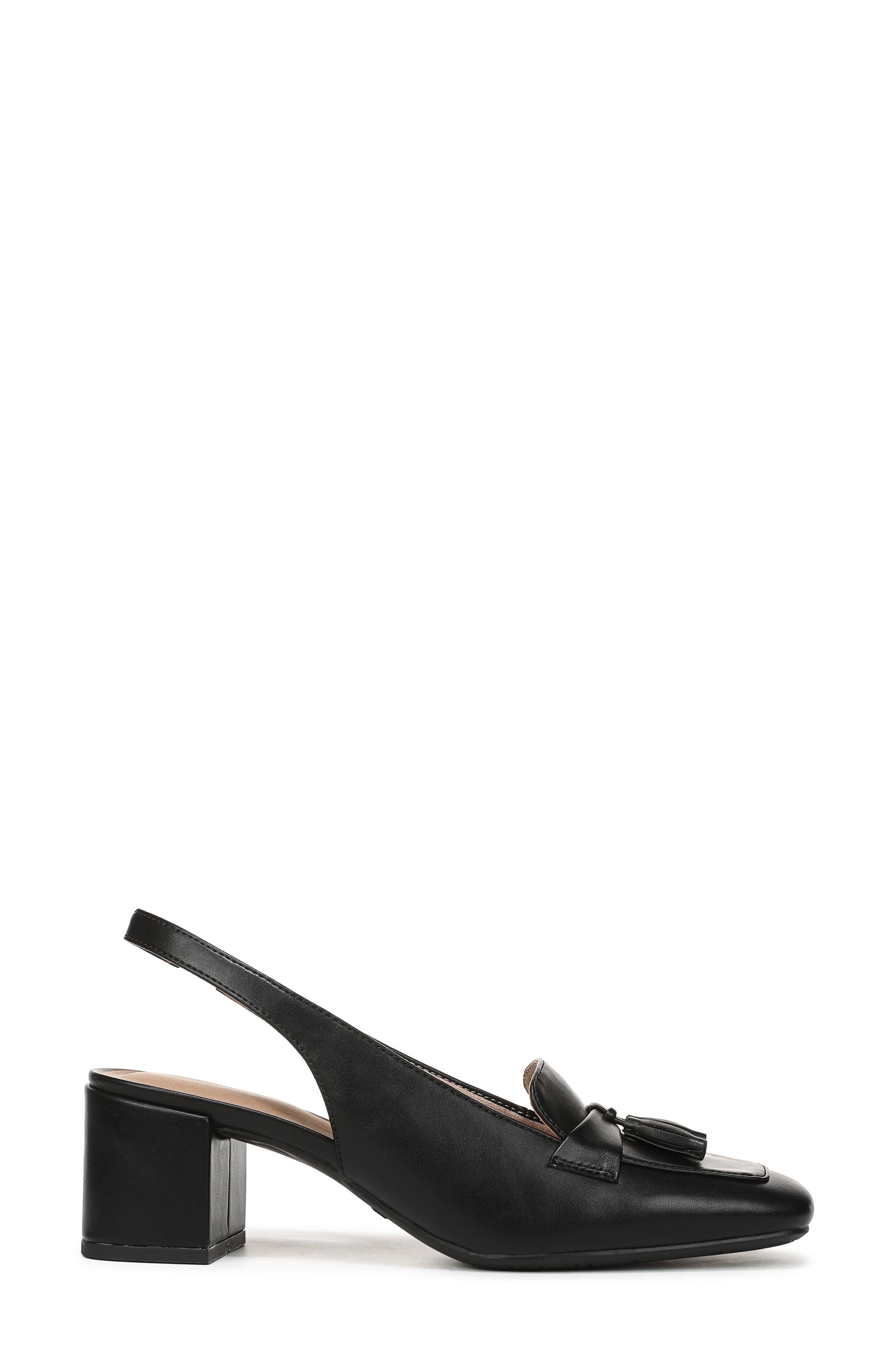 Clarissa Slingback Pump, Alternate, color, BLACK