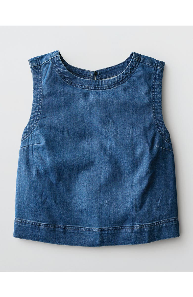 Carve Designs Susie Denim Tank, Magnolia, Alternate, color, Magnolia