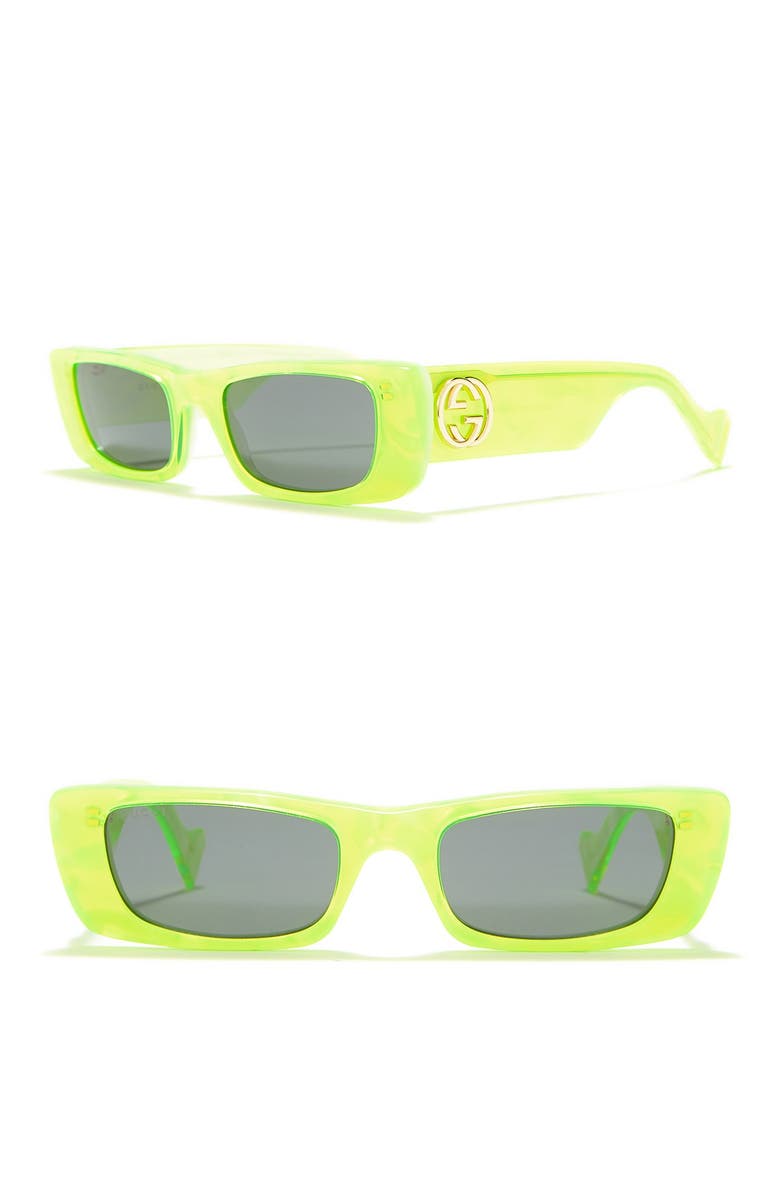 Gucci Core 52mm Oversized Sunglasses, Main, color,