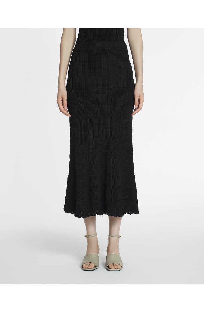 Lanvin COTTON MIDI SKIRT, Alternate, color,