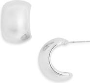 Cara Wide Hoop Earrings
