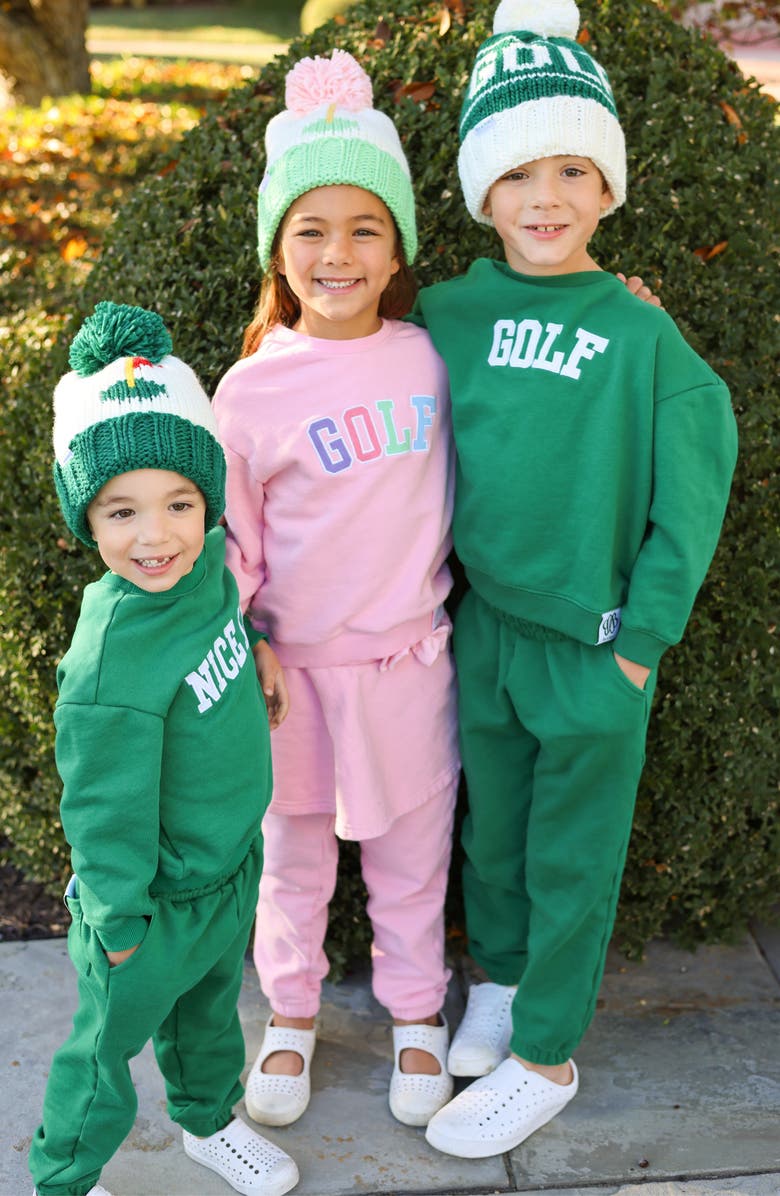 Bits & Bows Golf Sweatsuit, Alternate, color, Green