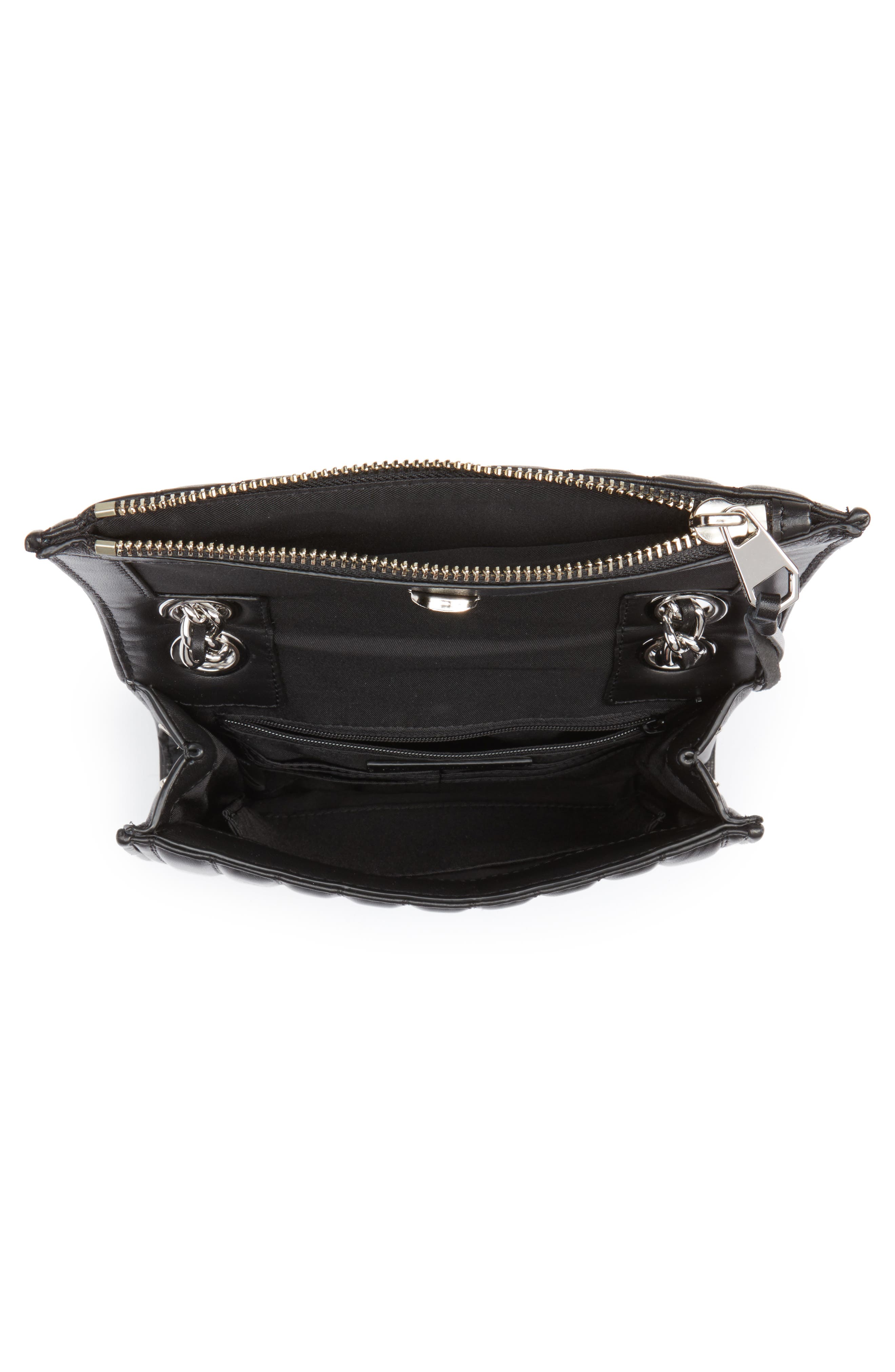 Rebecca Minkoff Dylan Quilted Leather Crossbody Bag, Alternate, color, 