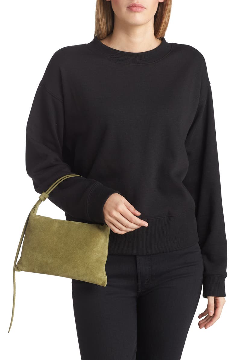 Simon Miller Mini Puffin Suede Bag, Alternate, color,