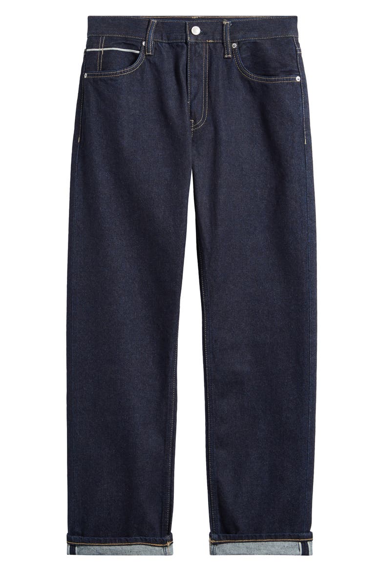 Reid Straight Leg Jeans, Alternate, color, RINSE SELVEDGE