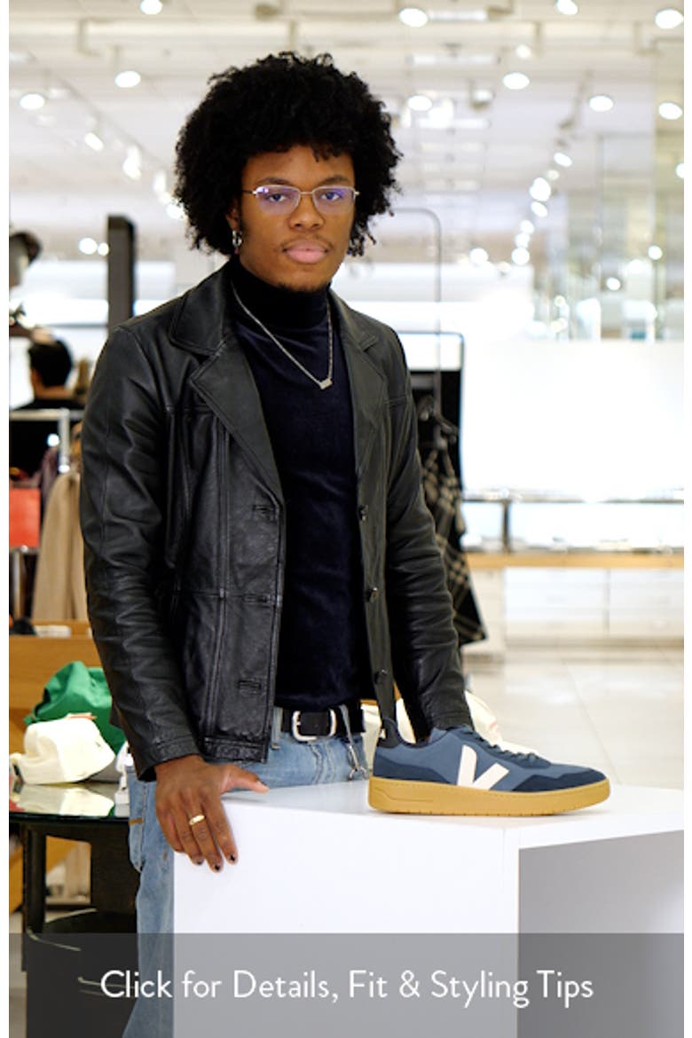 V-90 Water Repellent Suede Sneaker (Men) | Nordstrom
