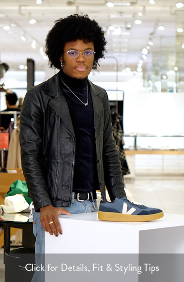 V-90 Water Repellent Suede Sneaker, sales video thumbnail