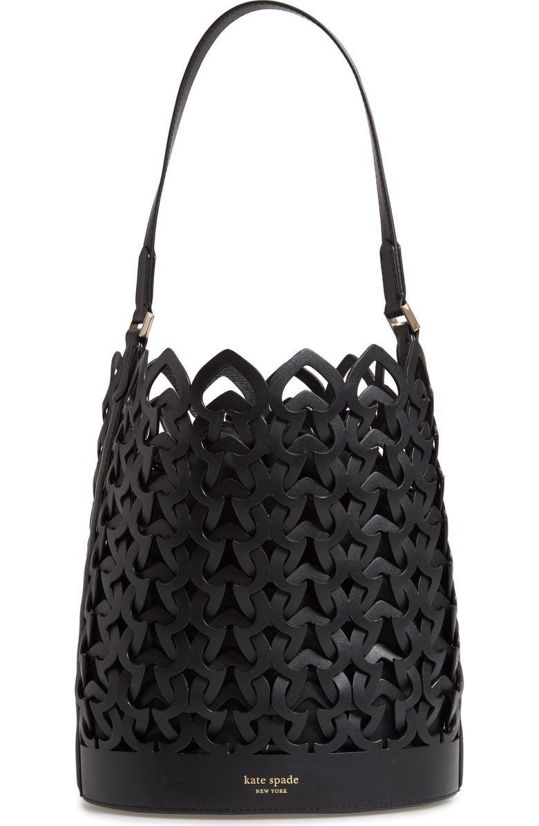 Kate Spade New York medium dorie leather bucket bag, Alternate, color,
