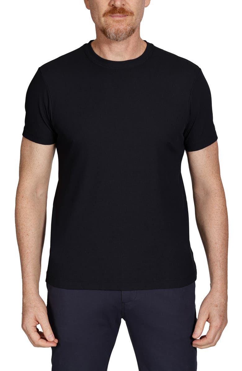URBAN PERFORMANCE Piquet Everyday Tech T-Shirt, Main, color, Black