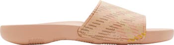 BURBERRY Embossed Check Dive サンダル Burberry Dive Embossed Check Pool Slide Sandal (Women