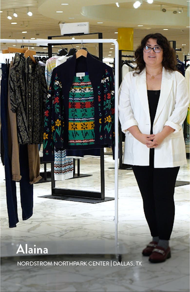 The Garden Lodge Shawl Collar Open Sweater, sales video thumbnail