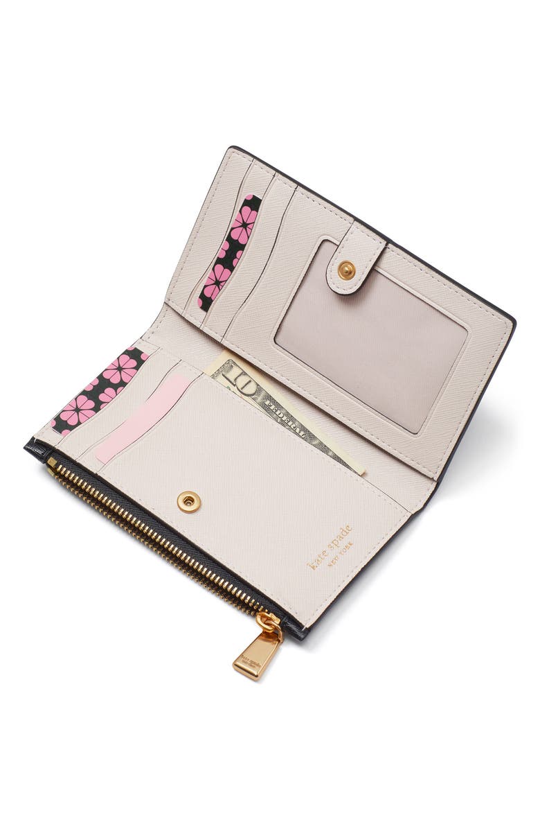 Kate Spade New York morgan rose garden print wallet, Alternate, color,