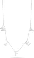 SPHERA MILANO Sterling Silver Wifey Necklace