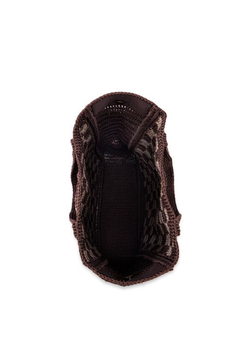 The Sak Lanie Market Tote Hand Crochet Bag In Brown