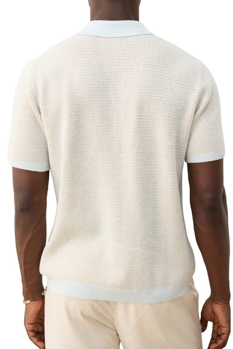 Asher Camp Shirt Sweater, Alternate, color, LIGHT AQUA
