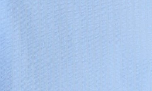 Studio Garnet Los Angeles Seaside Cotton Seersucker Button-up Shirt In Blue