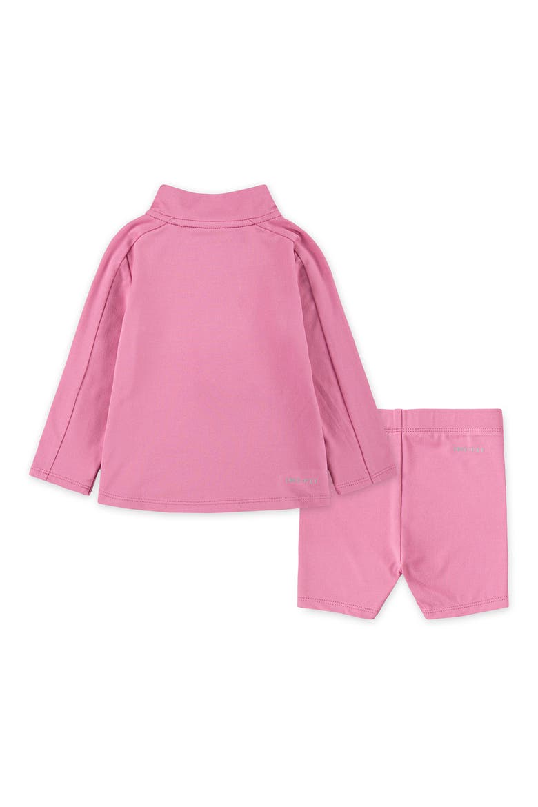 Quarter Zip Pullover & Shorts Set, Alternate, color, ACGMAGIC F