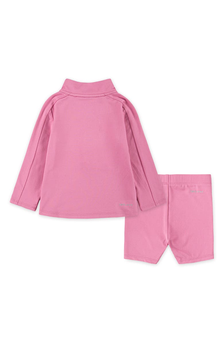 Nike Quarter Zip Pullover & Shorts Set, Alternate, color, Acgmagic F