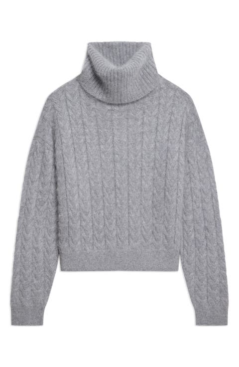 Cozy Cable Turtleneck Sweater