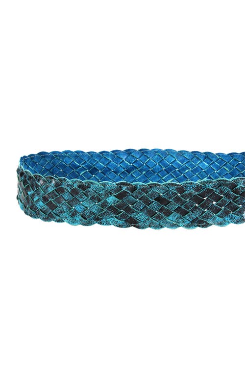 Bed Stu Dreamweaver Belt In Blue