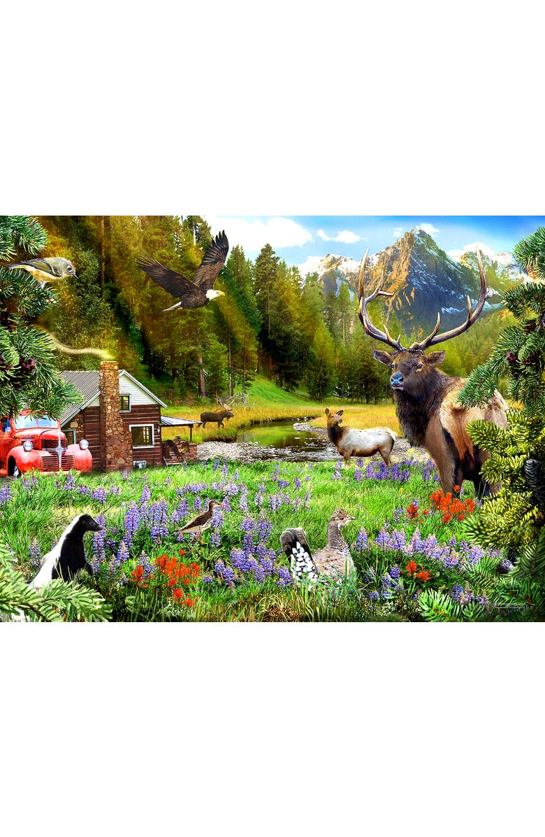 Sunsout Out in the Woods 1000 piece Jigsaw Puzzle for Adults, Alternate, color, Multicolor