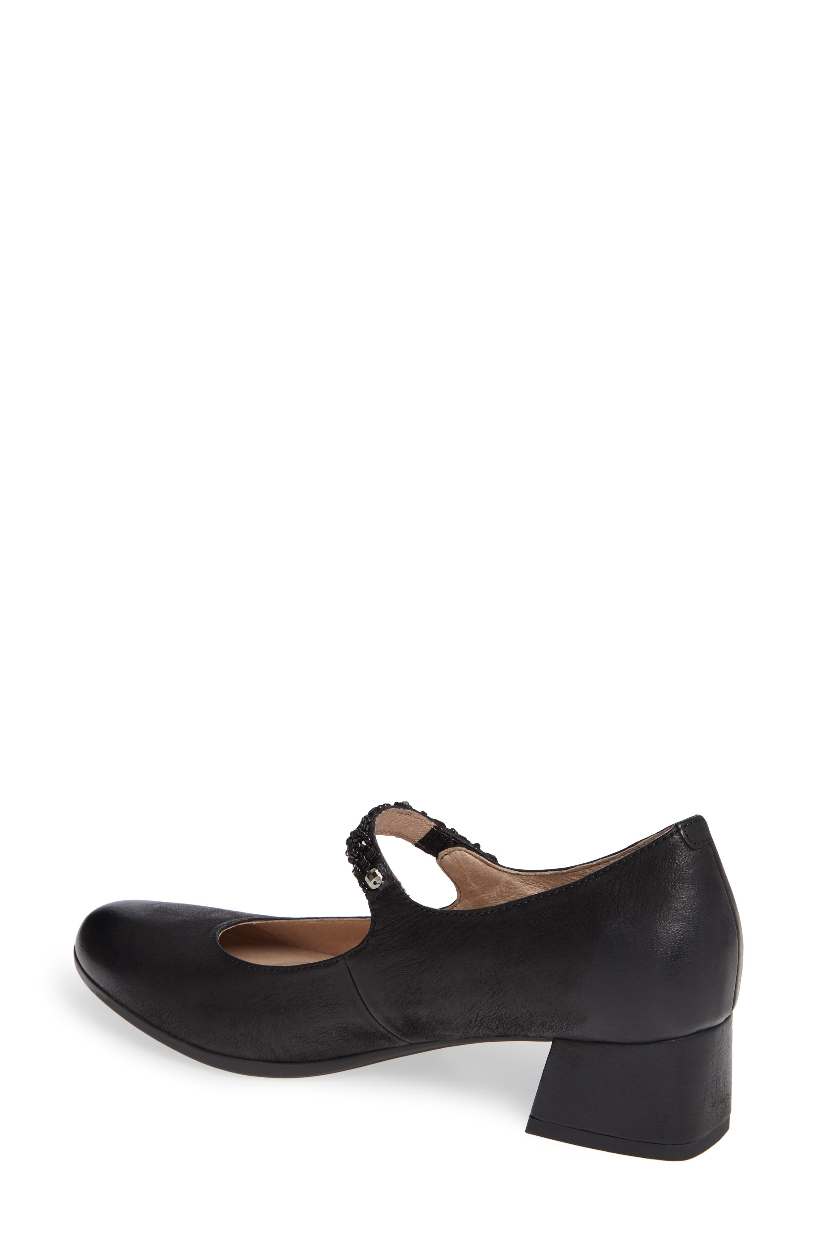 Pearlina Pump, Alternate, color, BLACK BURNISHED NUBUCK LEATHER