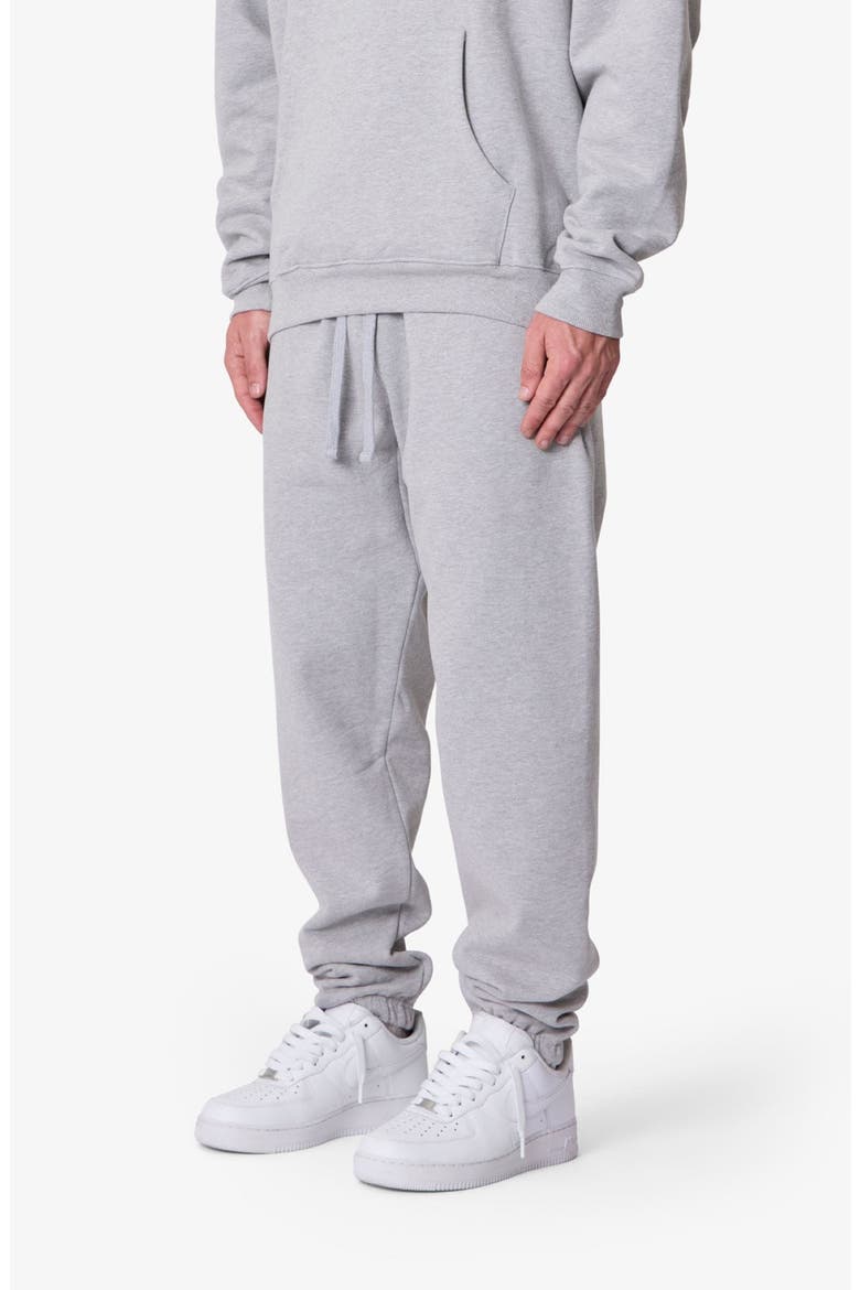 Basic Heavyweight Sweatpants, Alternate, color, MARLED GREY