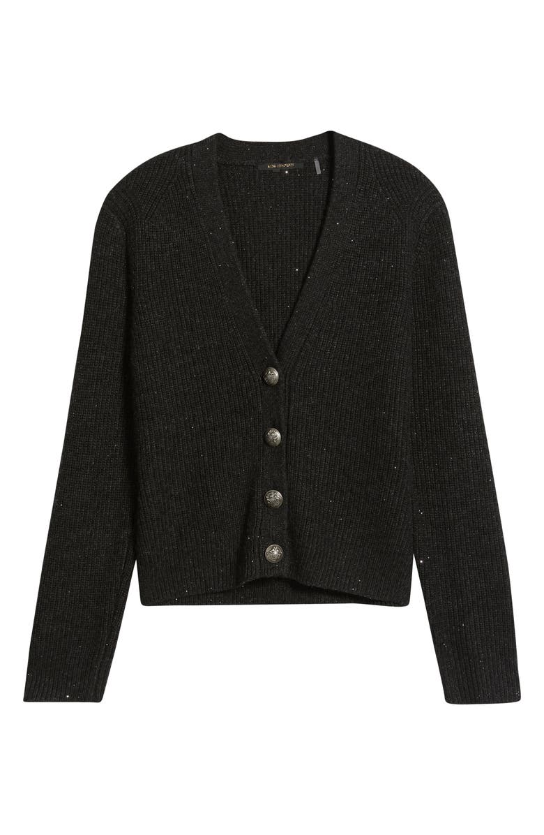 KOBI HALPERIN Eddie Metallic Glitter Cardigan, Alternate, color,