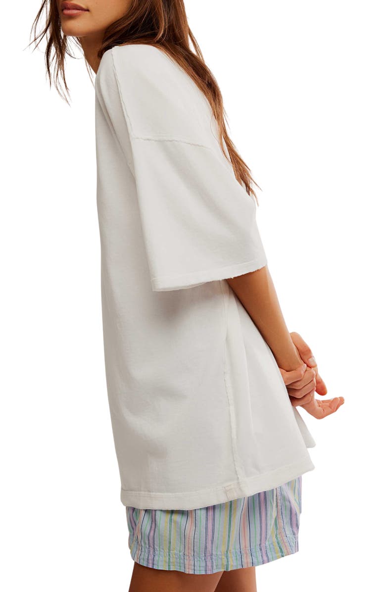 Free People Devon Oversize Cotton T-Shirt, Alternate, color, 