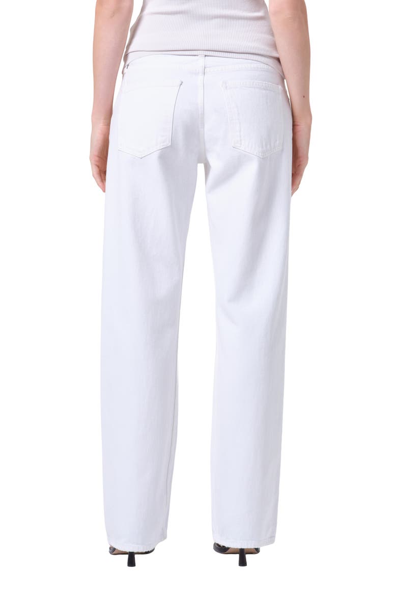 Low Rise Loose Fit Jeans, Alternate, color, MARSHMALLOW CLOUD