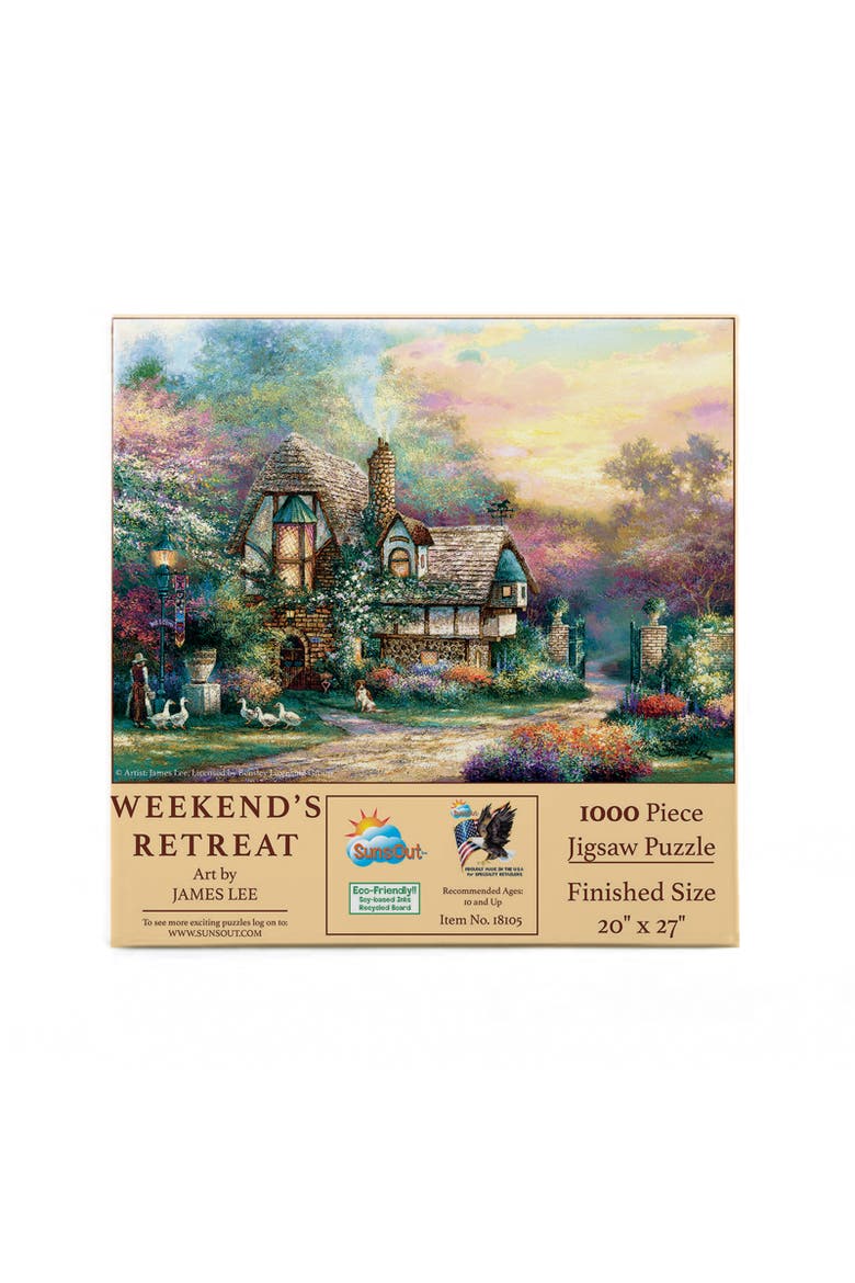 Weekend's Retreat 1000 piece Jigsaw Puzzle for Adults, Alternate, color, Multicolor