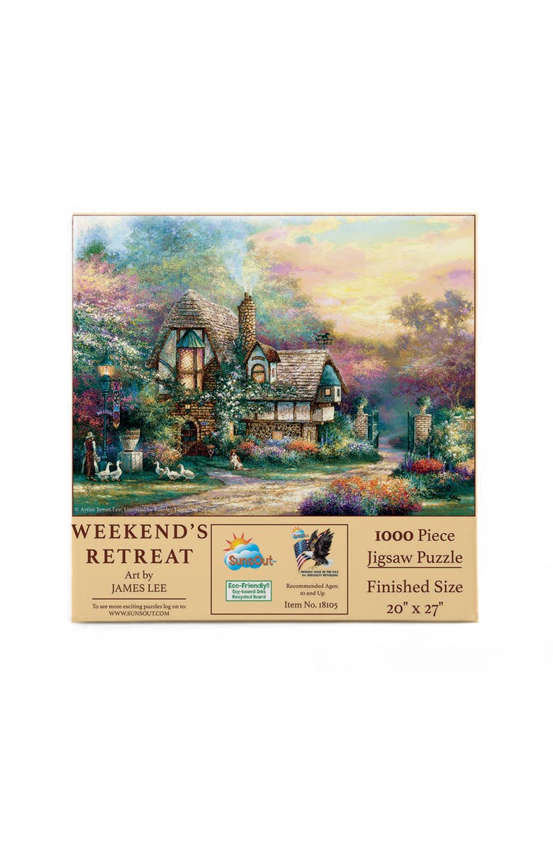 Sunsout Weekend
s Retreat 1000 piece Jigsaw Puzzle for Adults, Alternate, color, Multicolor