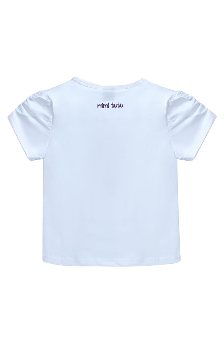 Mimi Tutu Butterfly T-Shirt, Alternate, color, White