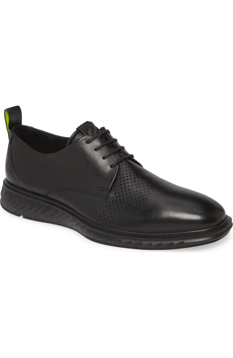 ECCO ST.1 Hybrid Lite Modern Plain Toe Derby, Main, color,