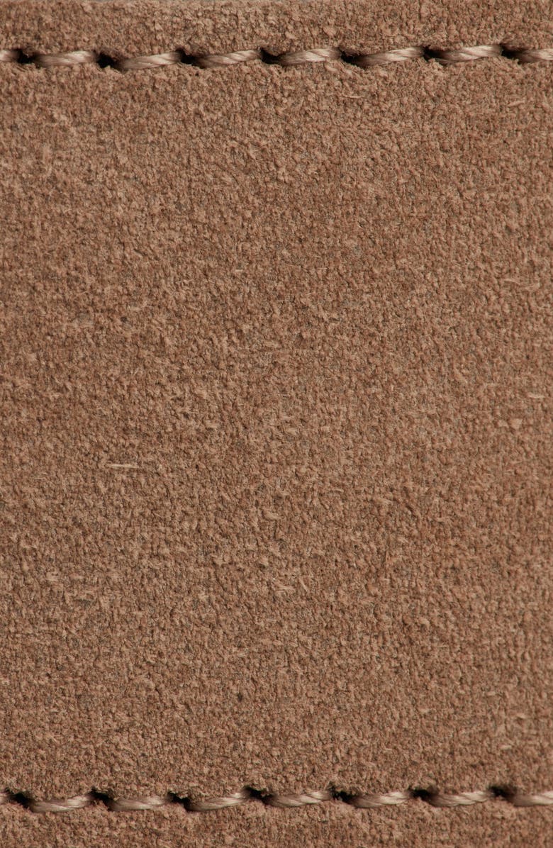 BOSS Ronnie Suede Belt, Alternate, color, Medium Beige