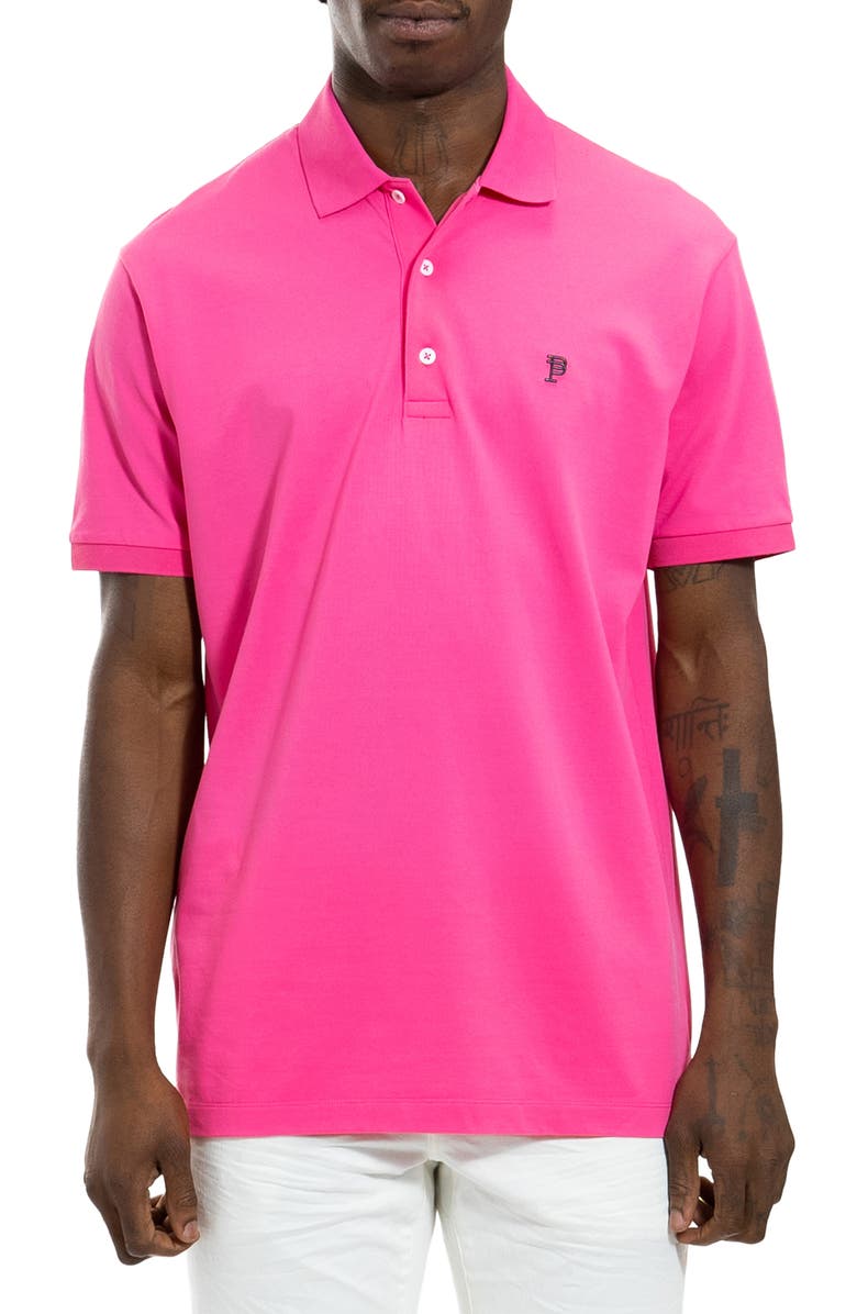 PURPLE BRAND Cotton Piqué Polo, Main, color,