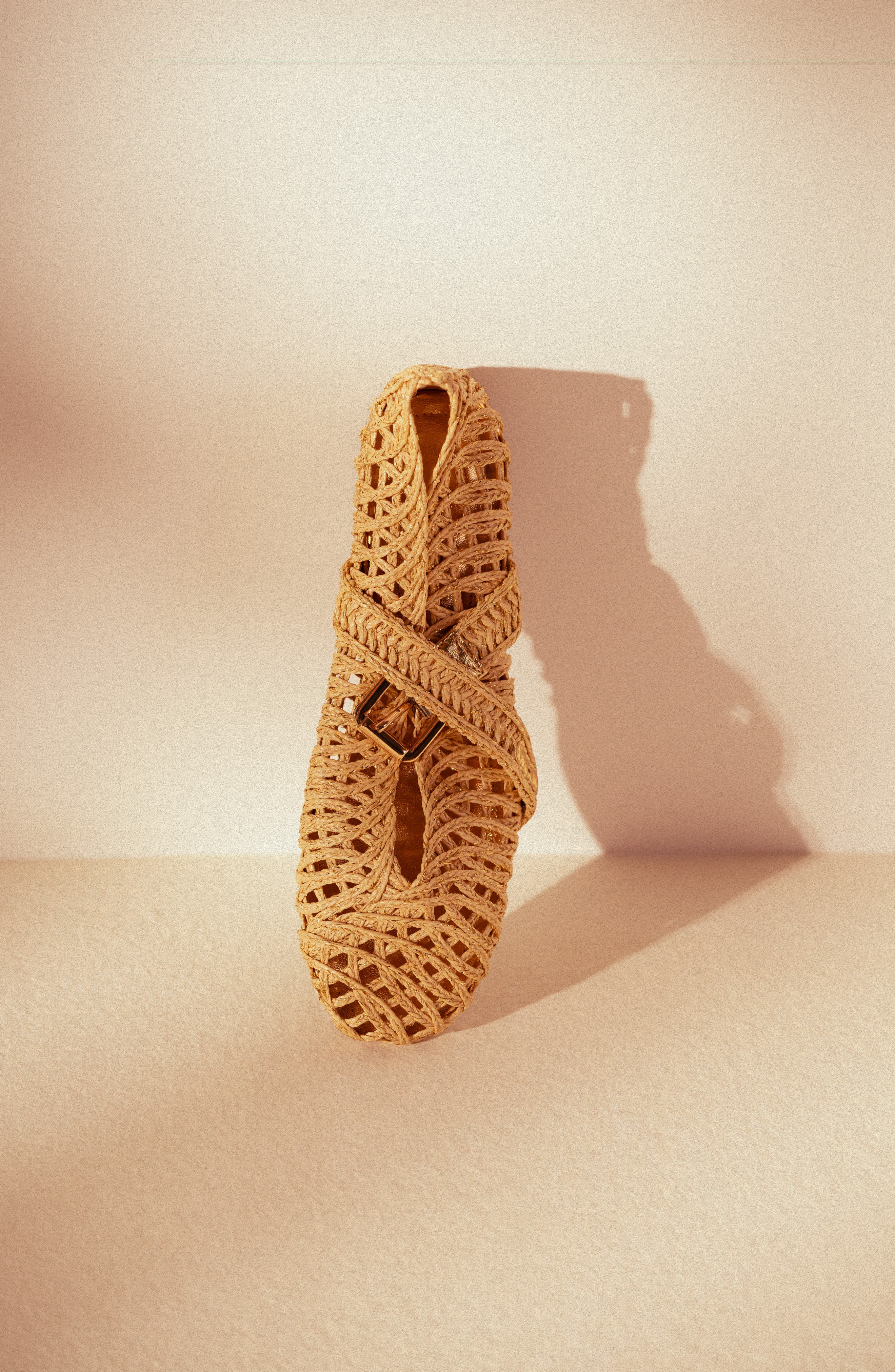 Arezzo Ciara Mary Jane Ballet Flat, Alternate, color, Natural Gold