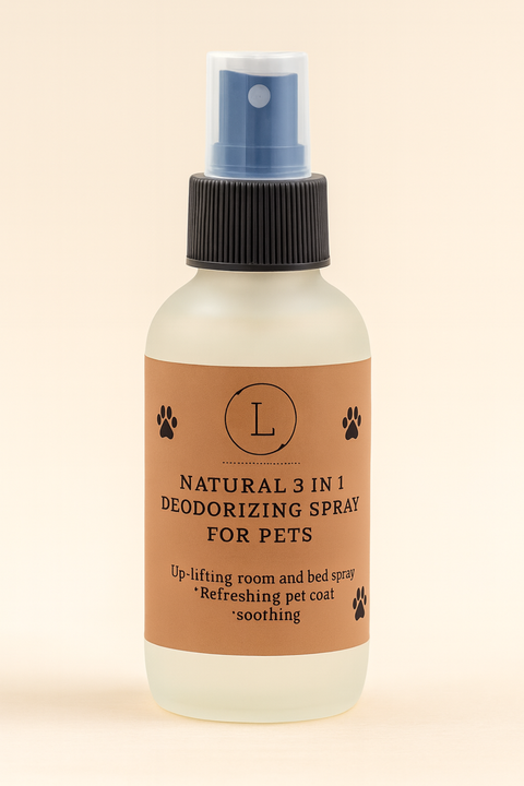 Natural Deodorizing Spray for Pets